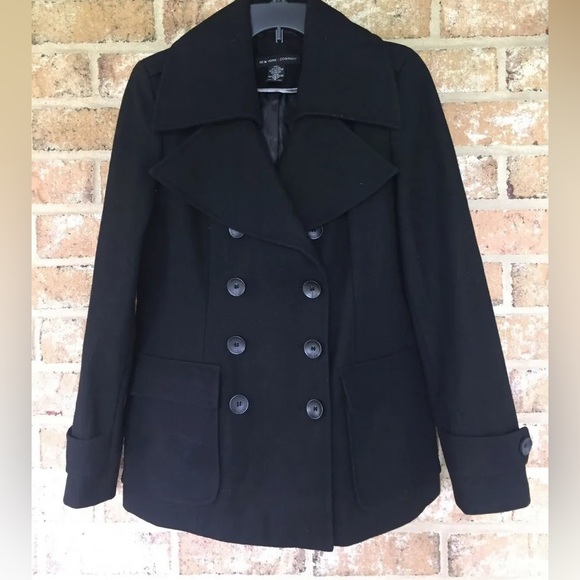 New York & Company Jackets & Coats New York Company Womens Black